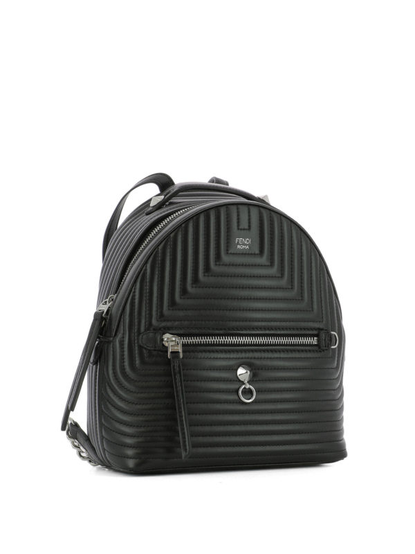 FENDI: backpacks online - Quilted leather mini backpack