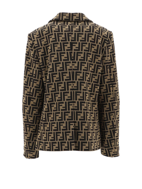 FENDI: Blazer online - Blazer - Beis