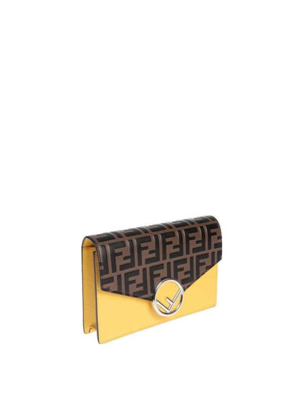FENDI: クロスボディバッグ online - クロスボディバッグ - イエロー