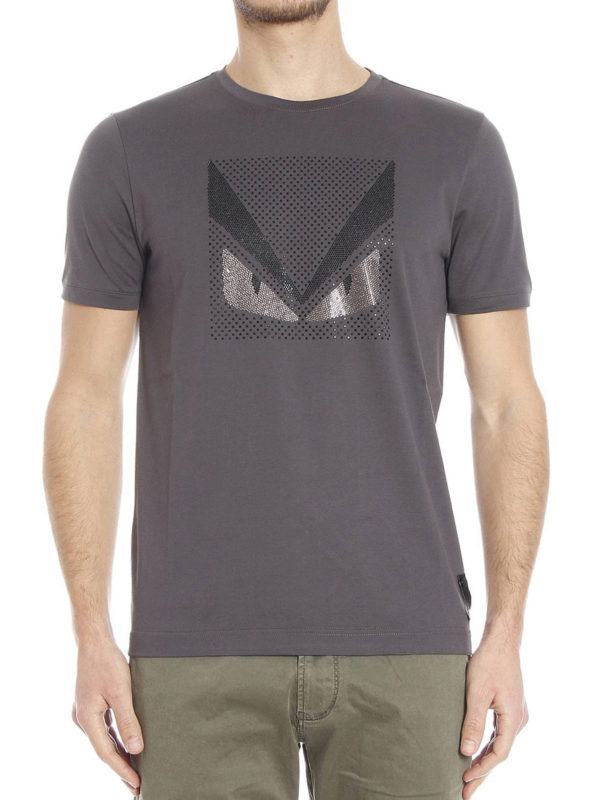 FENDI: Camisetas online - Bag Bugs T-shirt