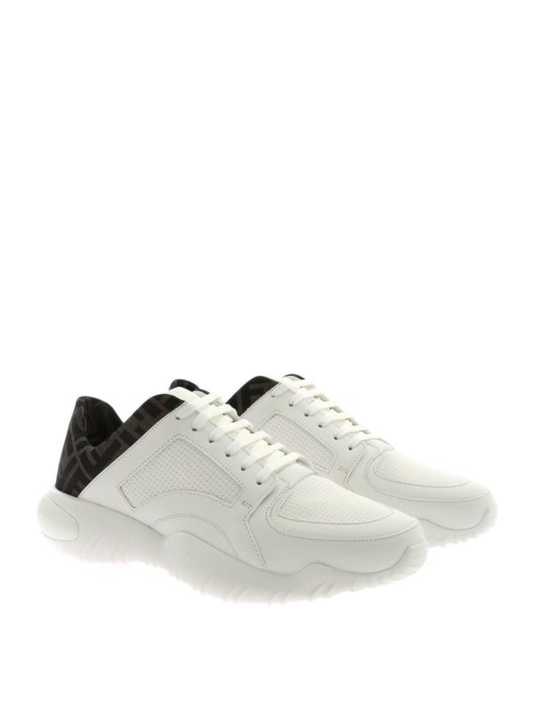 FENDI: Chaussures de sport online - Baskets - Blanc
