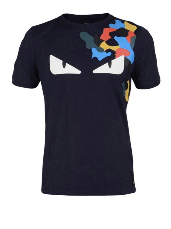FENDI: t-shirts - Printed T-shirt
