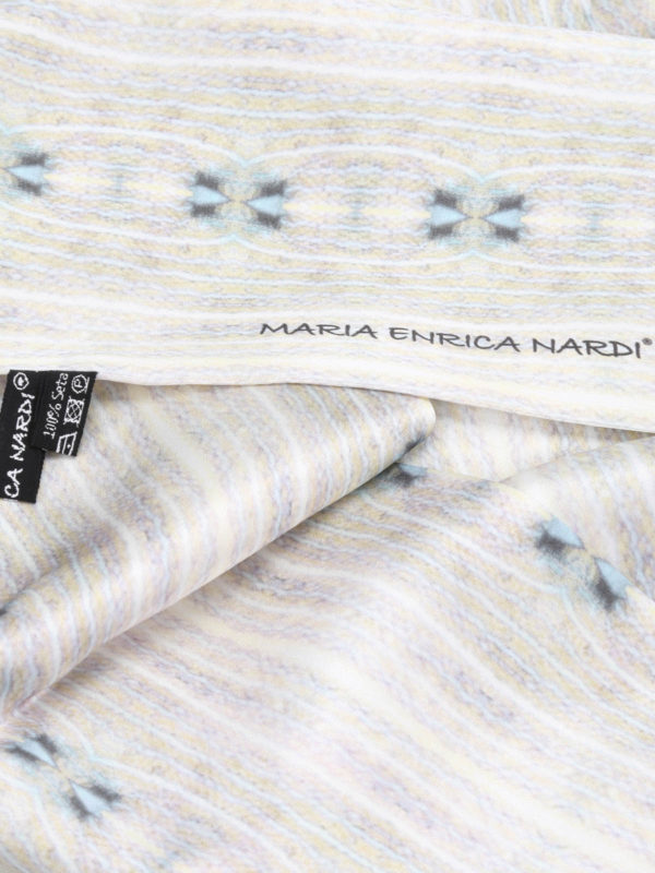 Fiesole silk  twofold scarf shop online: MARIA ENRICA NARDI