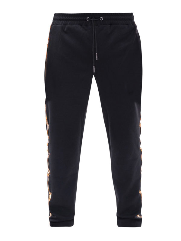 FILA: tracksuit bottoms - Logo stripe tracksuit bottoms