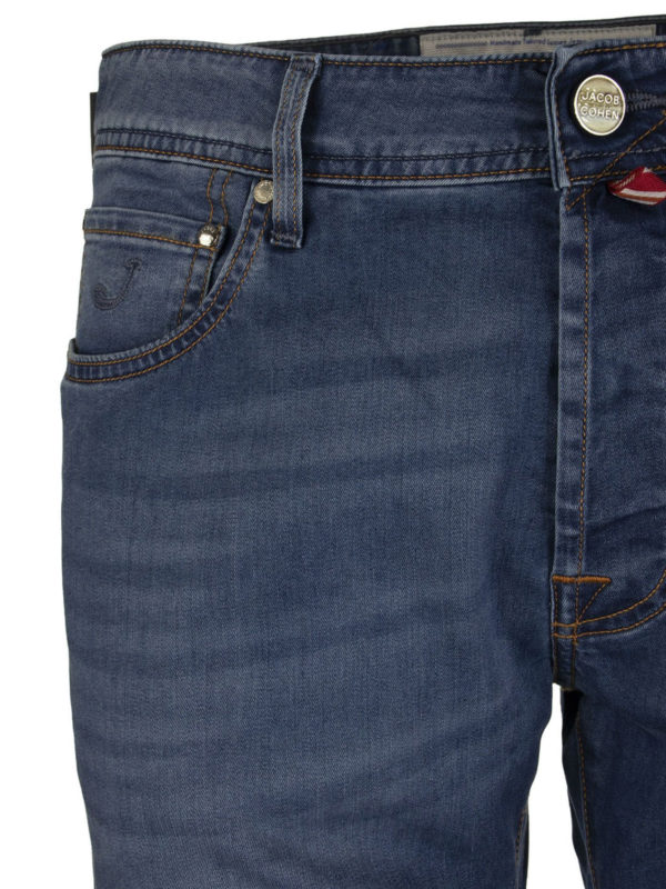 Five pocket stretch denim Style 688 jeans shop online: JACOB COHEN