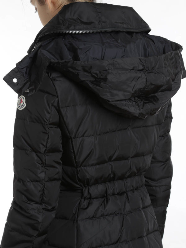 Flammette down coat