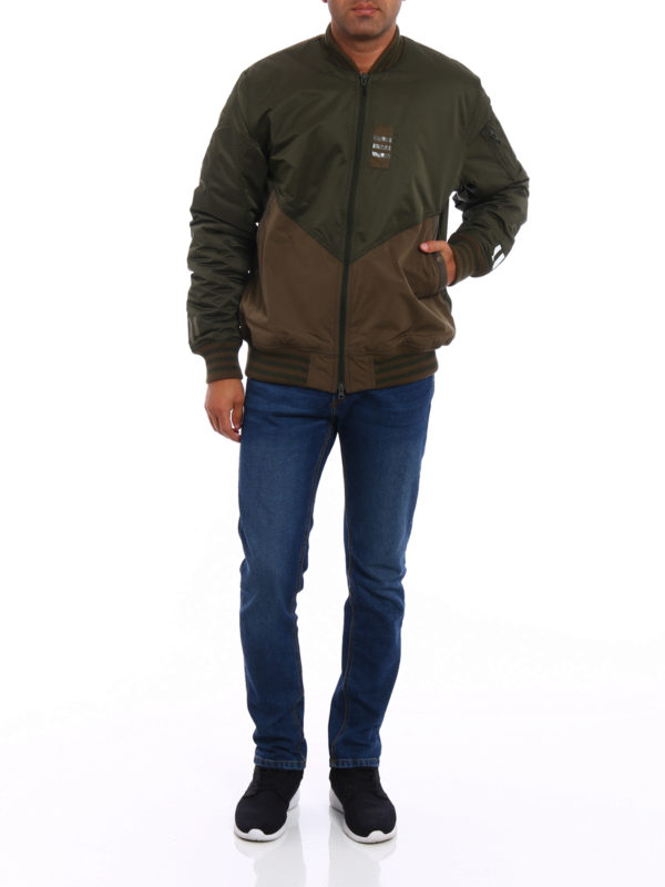 Flight dark green bomber shop online: ADIDAS