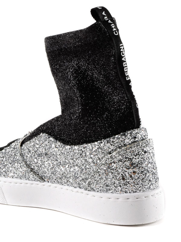 Flirting high-top sneakers shop online: CHIARA FERRAGNI