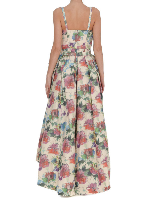 Maxi dresses Pinko - Floral print cotton blend dress - 1G15RM8391DS2