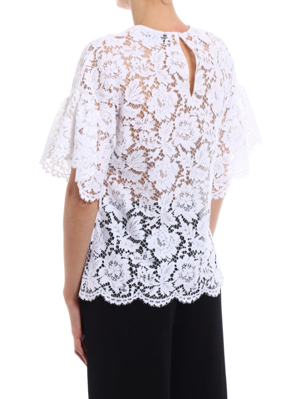 Bluse - Weiß shop online: VALENTINO