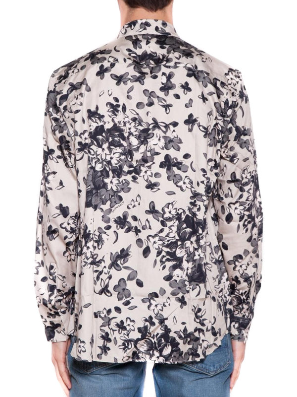 Givenchy mens cheap floral shirt