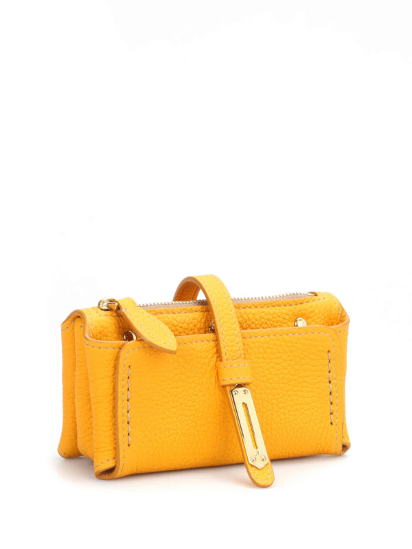 Fontana Milano 1915: Clutch online - Pochette Jaune Foncé