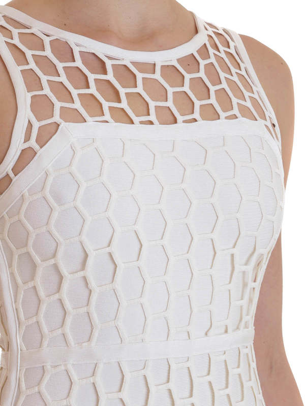 Forever Unique buy online Libra hexagonal netting dress