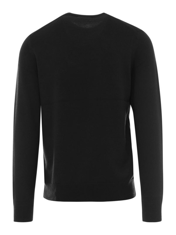 FRED PERRY: Pull col rond online - Pull Col Rond - Noir