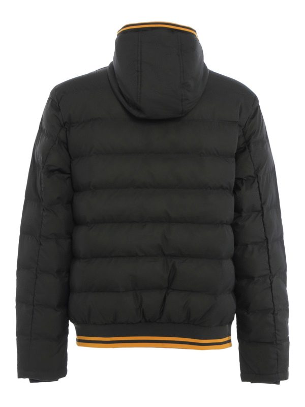 FRED PERRY: padded jackets online - Ripstop nylon short puffer jacket