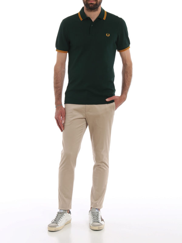 FRED PERRY: Polos online - Polo - Verde Oscuro