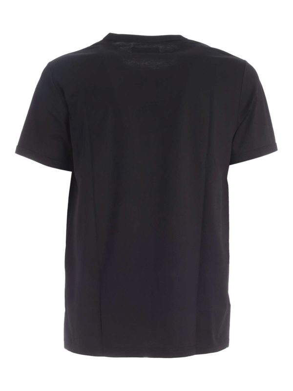 FRED PERRY: t-shirt online - T-shirt Ringer nera