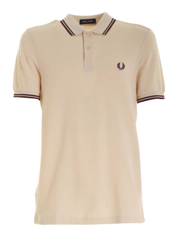 FRED PERRY: Polos  - Polo - Crème