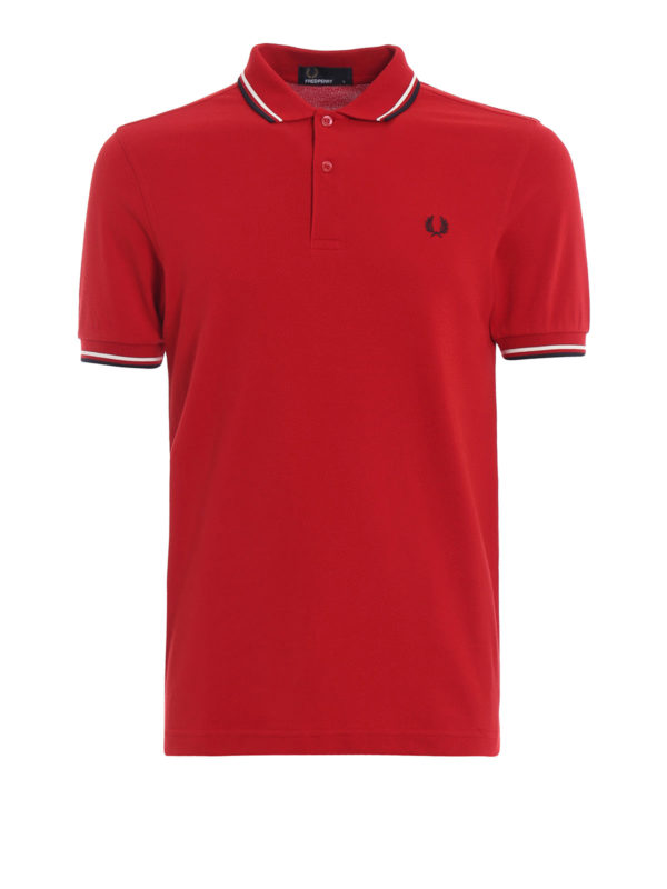 FRED PERRY: Polos - Polo - Rojo