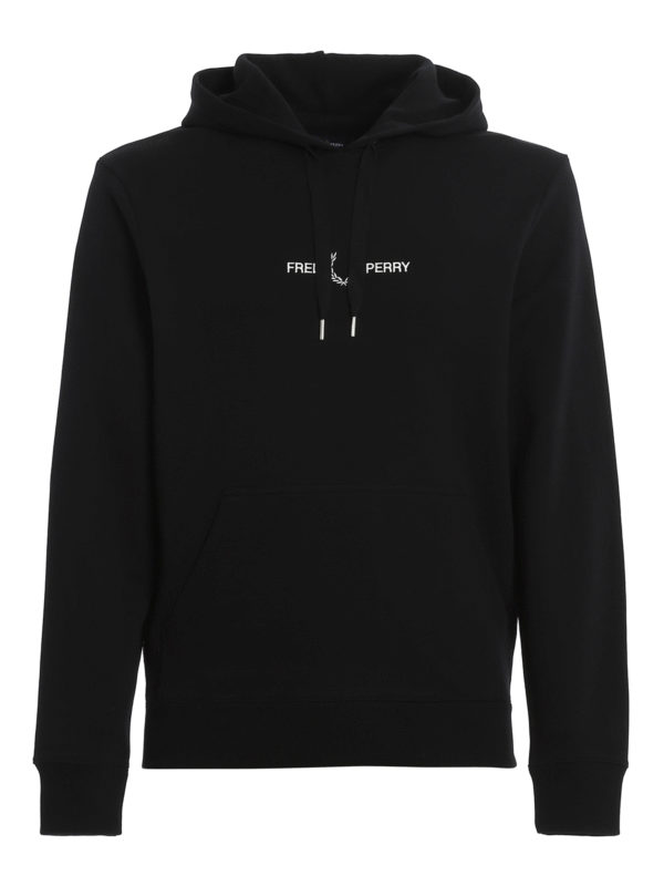 FRED PERRY: Sweatshirts und Pullover - Sweatshirt - Schwarz