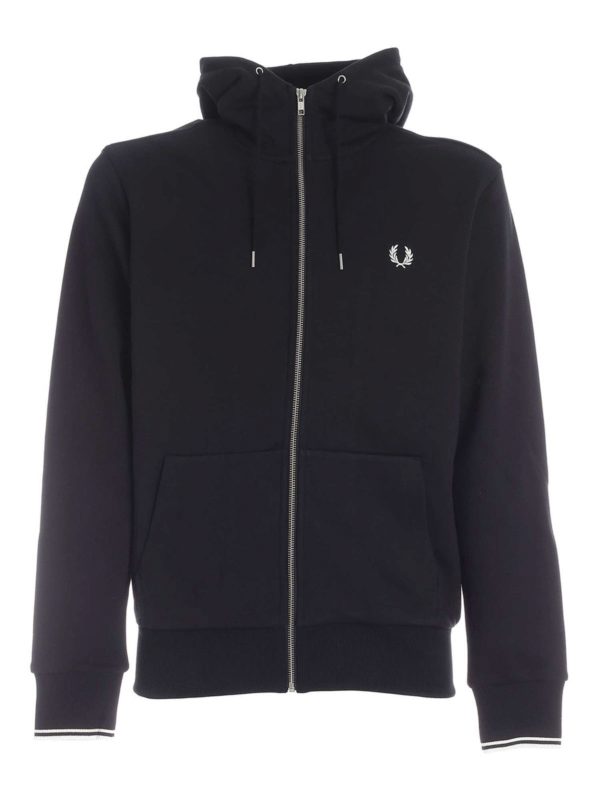 FRED PERRY: Sweatshirts und Pullover - Sweatshirt - Schwarz