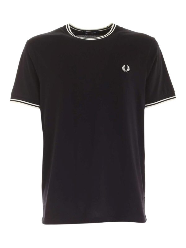 FRED PERRY: Camisetas - Camiseta - Negro