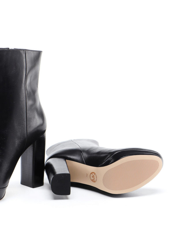 Frenchie leather booties shop online: MICHAEL KORS