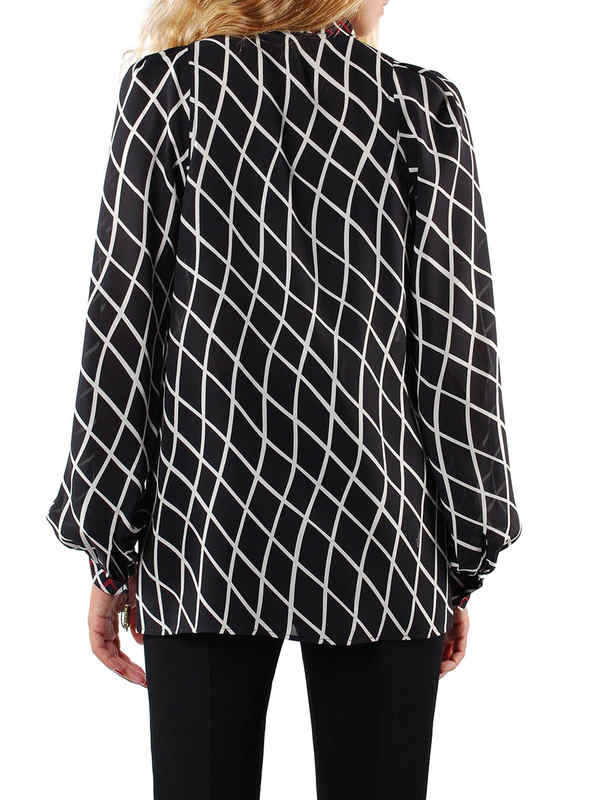 Front bow blouse shop online: GUCCI