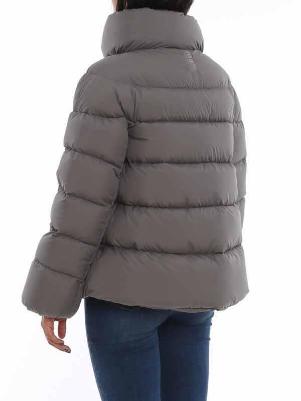 Funnel neck puffer jacket shop online: ADD