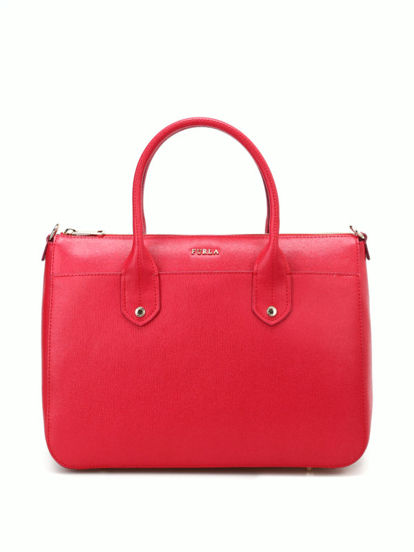 FURLA: Bowling - Bowling Tasche - Rot