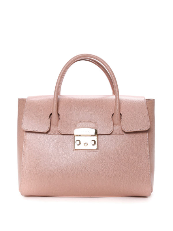 FURLA: bauletti - Bauletto Metropolis in pelle