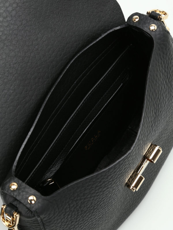 FURLA buy online Club S leather shoulder bag