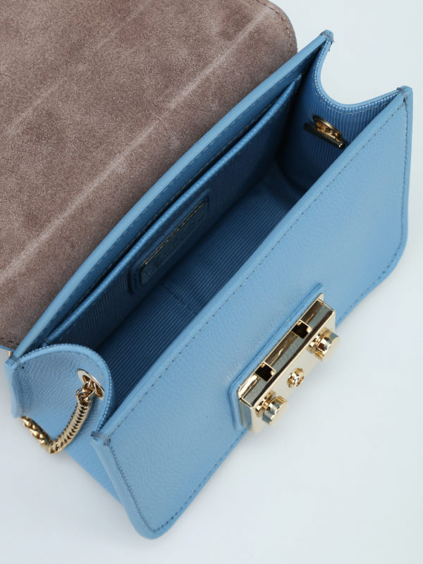 Furla Metropolis Mini sky blue crossbody - Light Blue | 962520