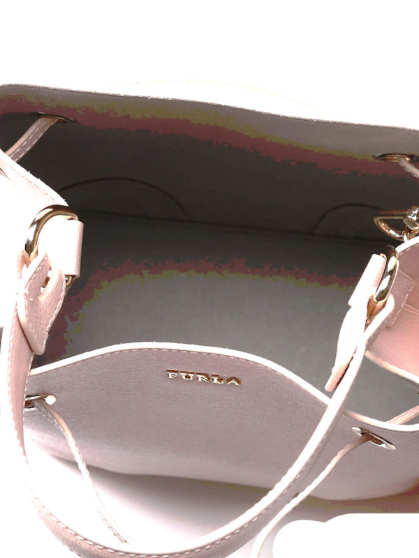 FURLA buy online Stacy saffiano bucket bag