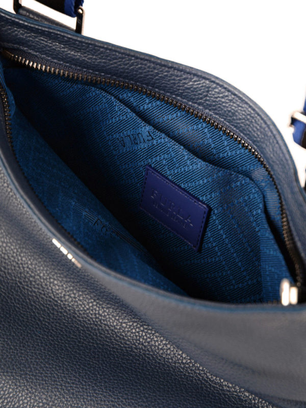 FURLA buy online Ulisse grainy leather crossbody