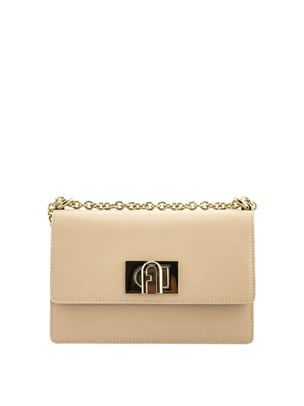 FURLA: cross body bags - 1927 mini leather satchel bag