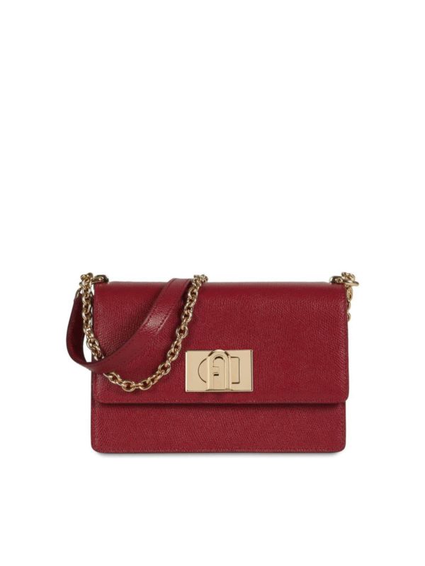 FURLA: borse a tracolla - Borsa Bafiaco rossa