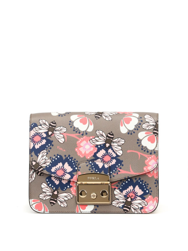 FURLA: borse a tracolla - Tracolla Metropolis S con apine