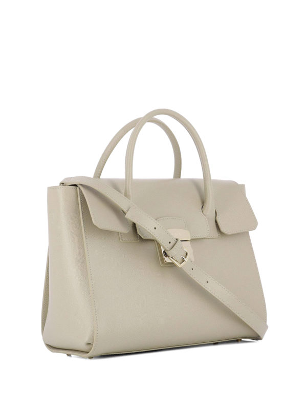 FURLA: Bowling online - Bowling Tasche - Hellbeige