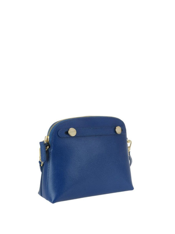 FURLA: pochette online - Pochette Piper XL blu pavone