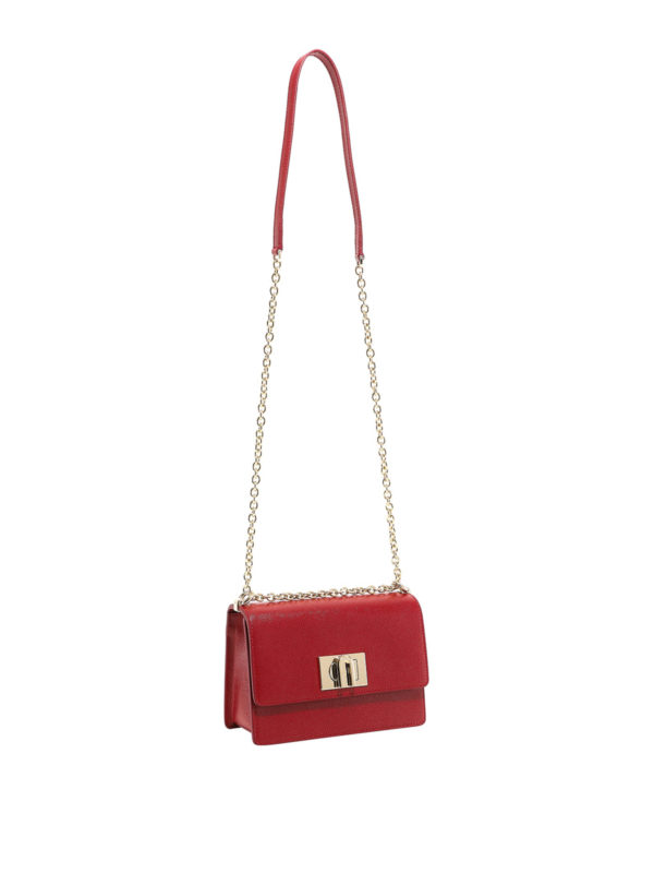 FURLA: cross body bags online - 1927 mini leather satchel bag