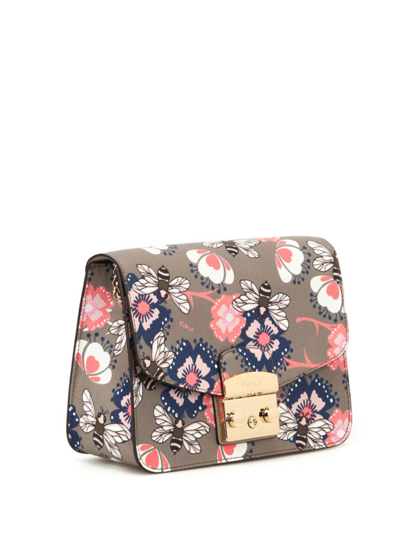 FURLA: borse a tracolla online - Tracolla Metropolis S con apine