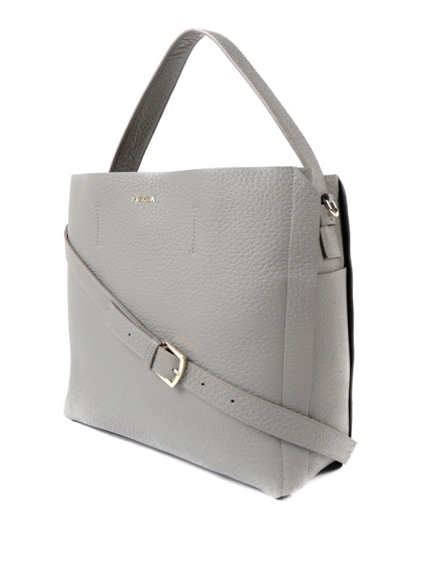 FURLA: Schultertaschen online - Schultertasche - Hellgrau