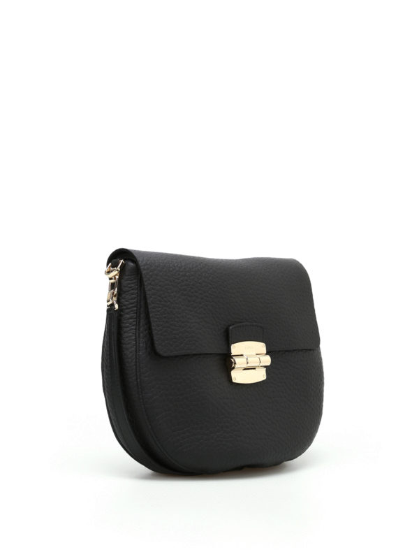 FURLA: shoulder bags online - Club S leather shoulder bag