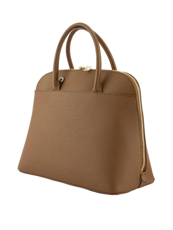 FURLA: totes bags online - Code Dome leather tote bag