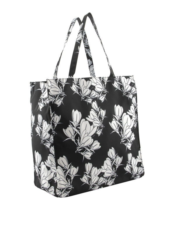 FURLA: totes bags online - Digit magnolia print shopping bag