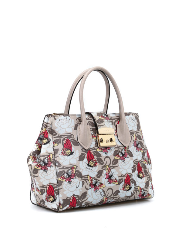 FURLA: totes bags online - Metropolis butterfly medium tote
