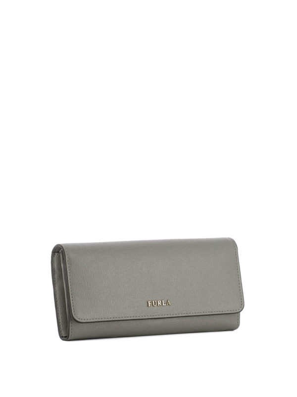 FURLA: wallets & purses online - Babylon XL grey wallet