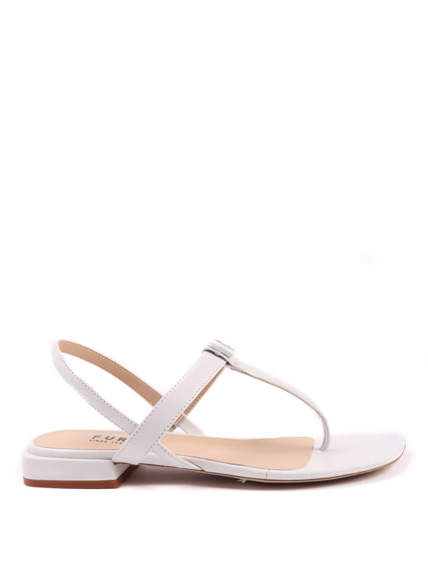 FURLA: Sandalen - Sandalen - Weiß
