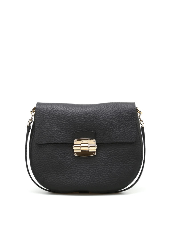 FURLA: shoulder bags - Club S leather shoulder bag